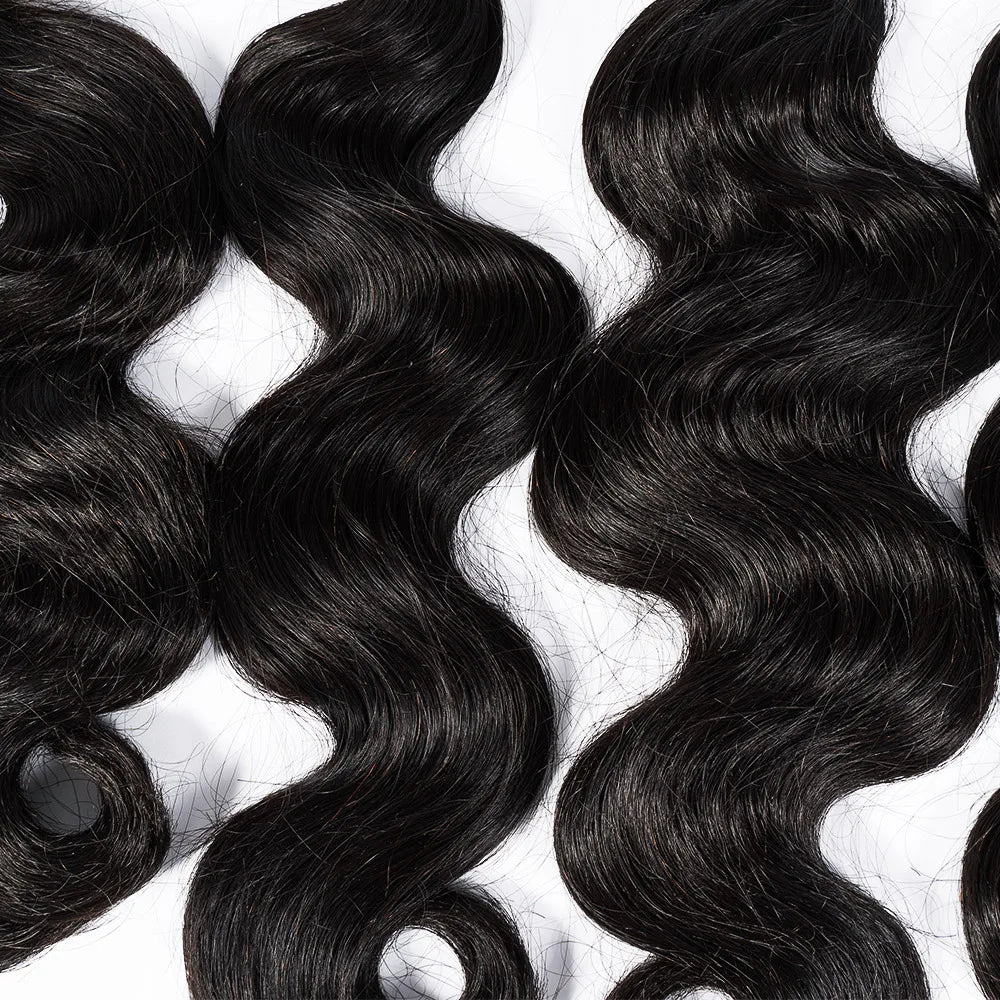 High Quality Double Drawn Virgin Cuticle Aligned Human Hair Bundles Body Wave Hair Extensions Factory Wholesale