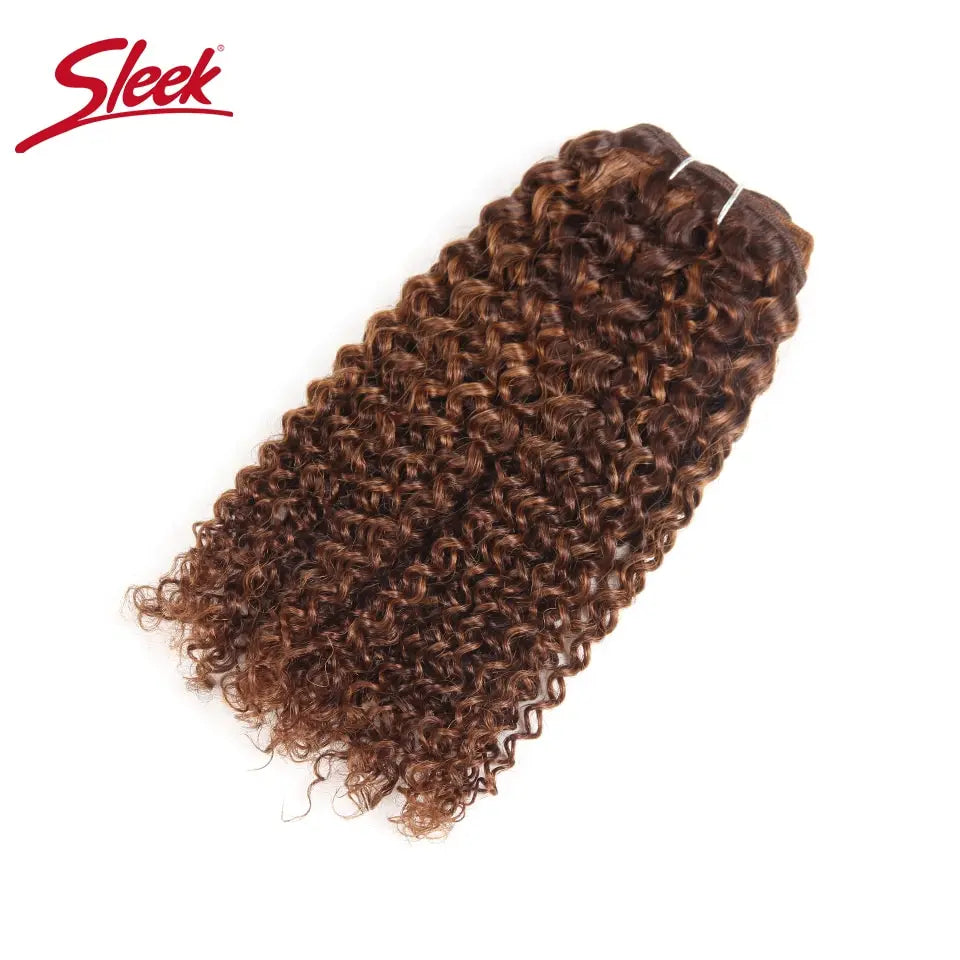Sleek Brazilian Nature Dream Curl P4/27 P1B/30 Ombre T1B/30 1B/Pink Red 99J Double Drawn Remy Human Hair Weave Bundles