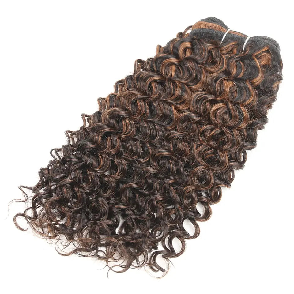 Sleek Brazilian Nature Dream Curl P4/27 P1B/30 Ombre T1B/30 1B/Pink Red 99J Double Drawn Remy Human Hair Weave Bundles