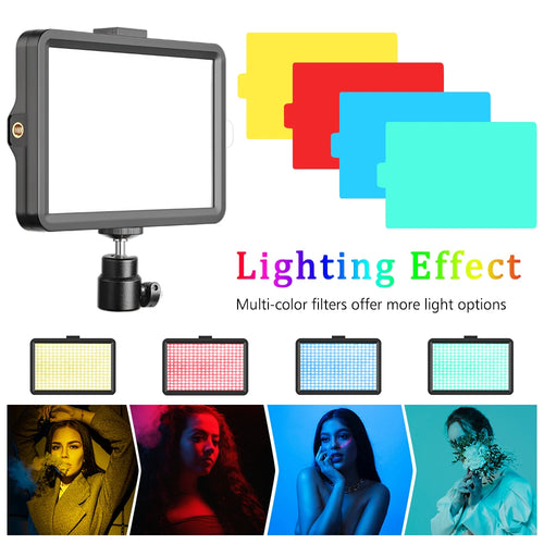 16CM Dimmable Ring Light Led Selfie Ringlight Photo Photography Lighting With Mobile Phone Self-Timer Tripod For Youtube Video