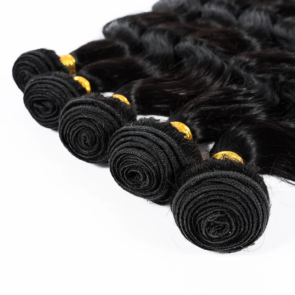 High Quality Double Drawn Virgin Cuticle Aligned Human Hair Bundles Body Wave Hair Extensions Factory Wholesale