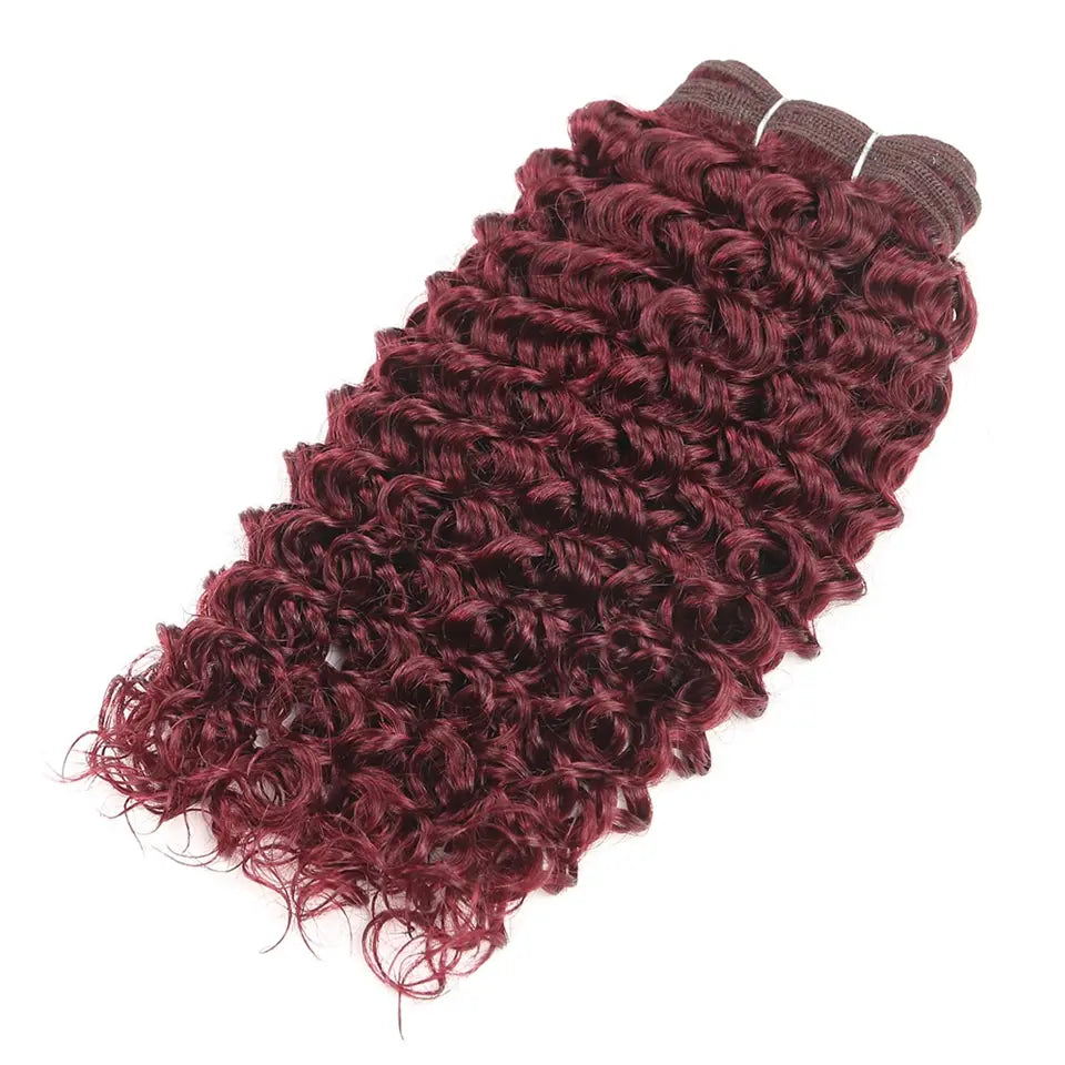 Sleek Brazilian Nature Dream Curl P4/27 P1B/30 Ombre T1B/30 1B/Pink Red 99J Double Drawn Remy Human Hair Weave Bundles