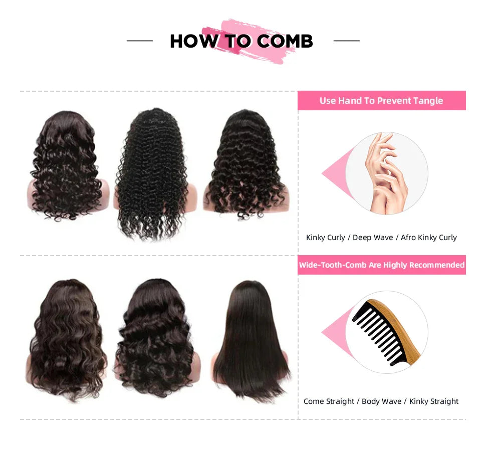 Short Bob 100% Human Hair 13x4 HD Lace Front Wigs Bone Straight 200 Density Transparent Lace Frontal Brazilian Hair Wig