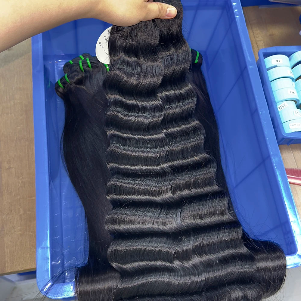 Wholesale Raw Cambodian Hair Bundles Cuticle Aligned Virgin Human Hair Bundles Vendor