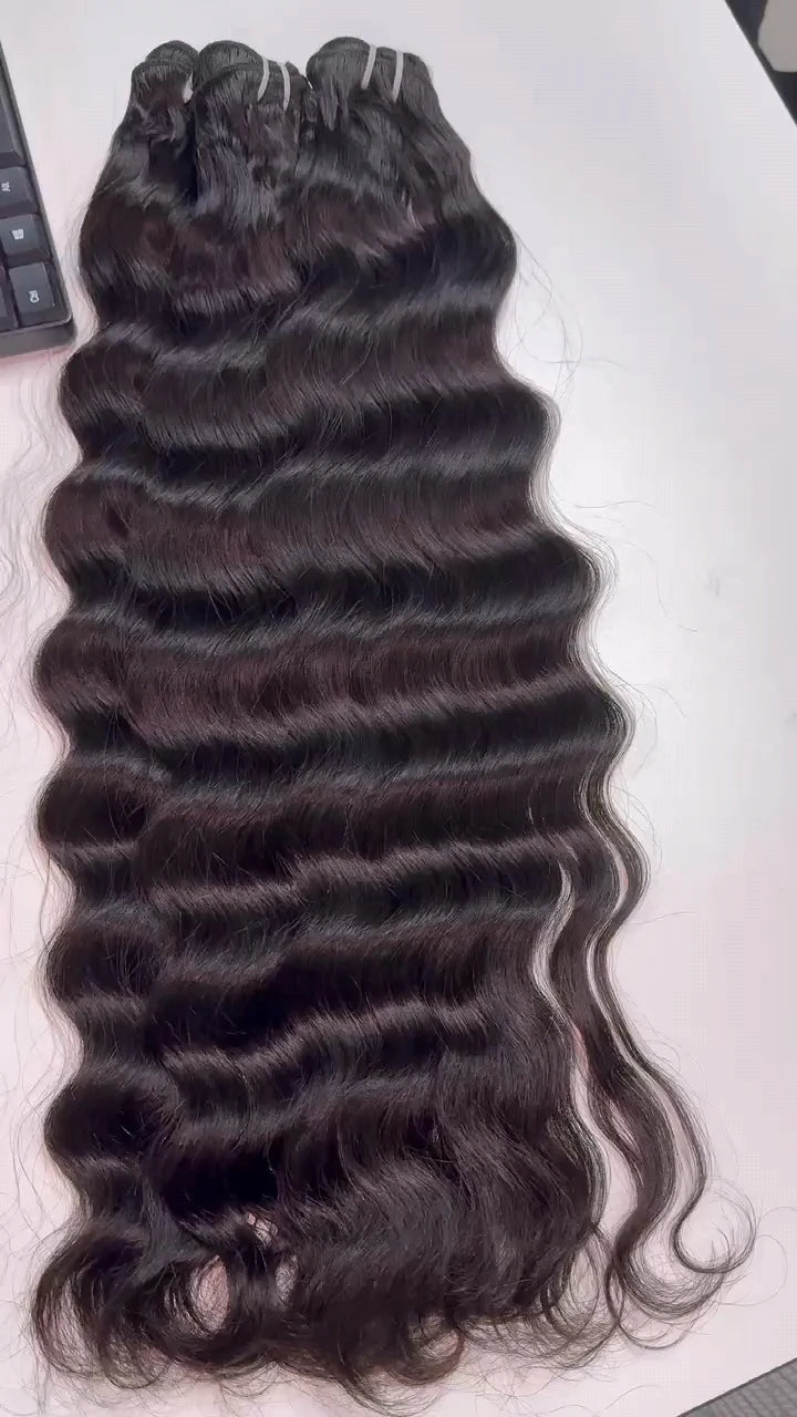 Wholesale Raw Cambodian Hair Bundles Cuticle Aligned Virgin Human Hair Bundles Vendor