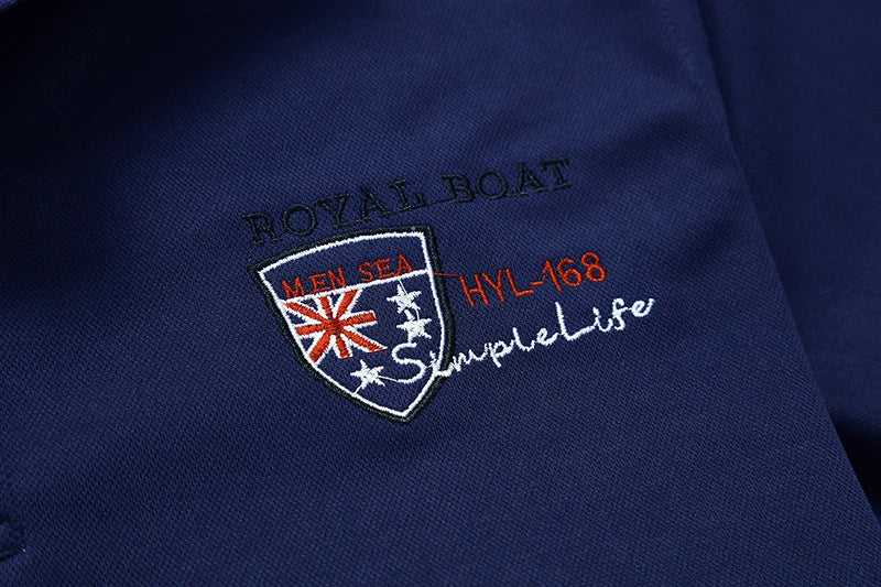 polo shirt men summer New Solid color men short sleeve polo shirt casual mens synthetic fiber embroidery Business mens top 633