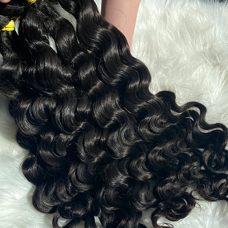 Raw Burmese Curly Hair Bundles With Closure Cuticle Aligned Burmese Kinky Curly Bundles Cambodian Hair