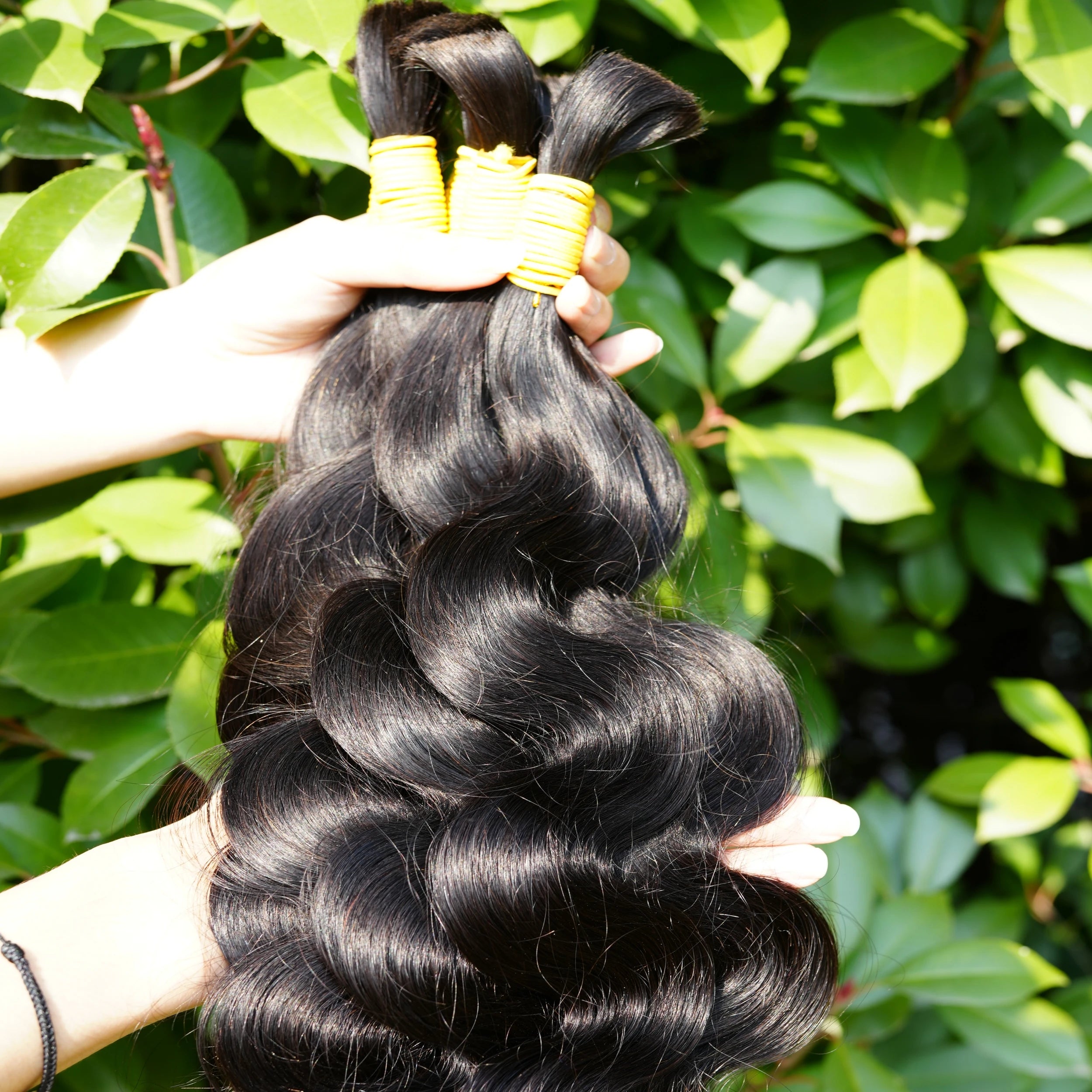 Unprocessed Vietnamese Raw Indian Hair Bulk No Weft Vendors Wholesale Body Wave Braiding Human Hair Bulk Cuticle Aligned Bulk