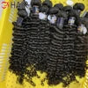 GS 100% Unprocessed Natural Remy Hair Raw Indian Curly Bundle Double Drawn Cuticle Aligned Natural Color From Trusted Vendor
