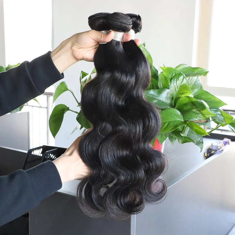 Wholesale Raw Cambodian Hair Bundles Cuticle Aligned Virgin Human Hair Bundles Vendor