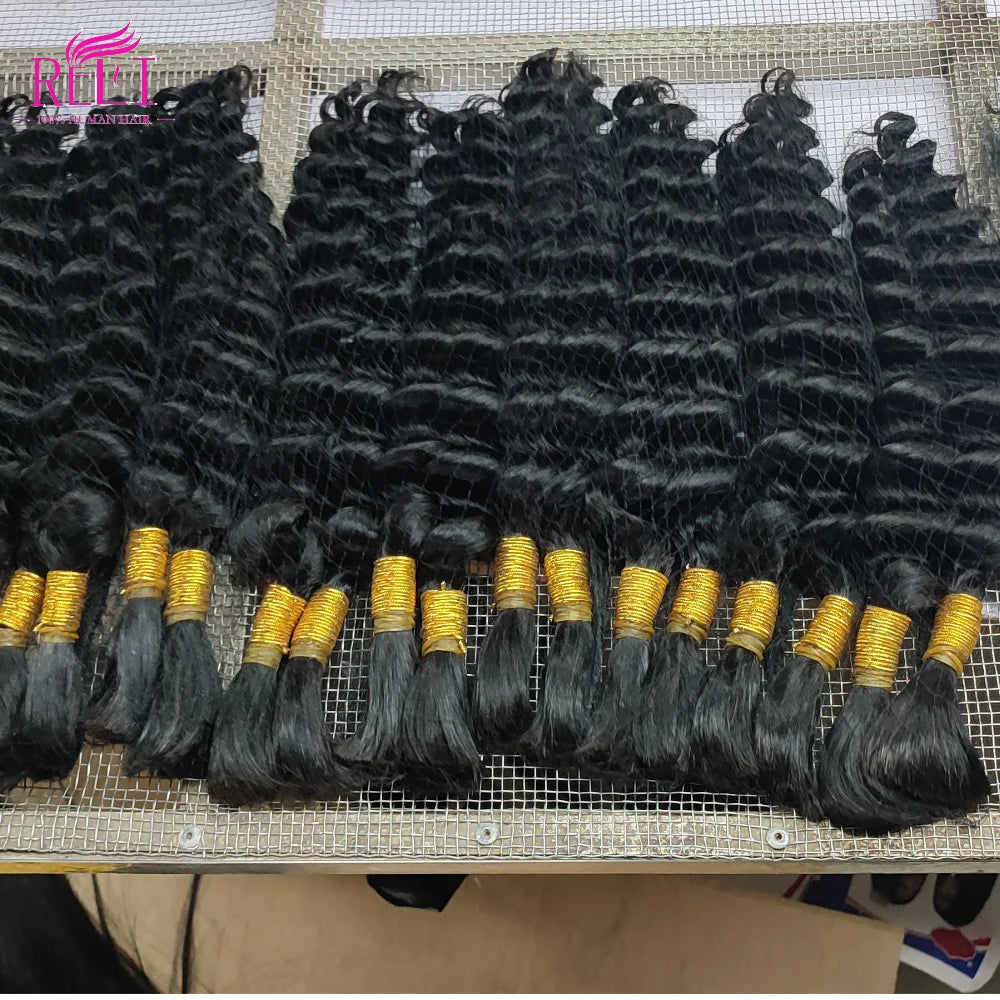 Unprocessed Vietnamese Raw Indian Hair Bulk No Weft Vendors Wholesale Body Wave Braiding Human Hair Bulk Cuticle Aligned Bulk