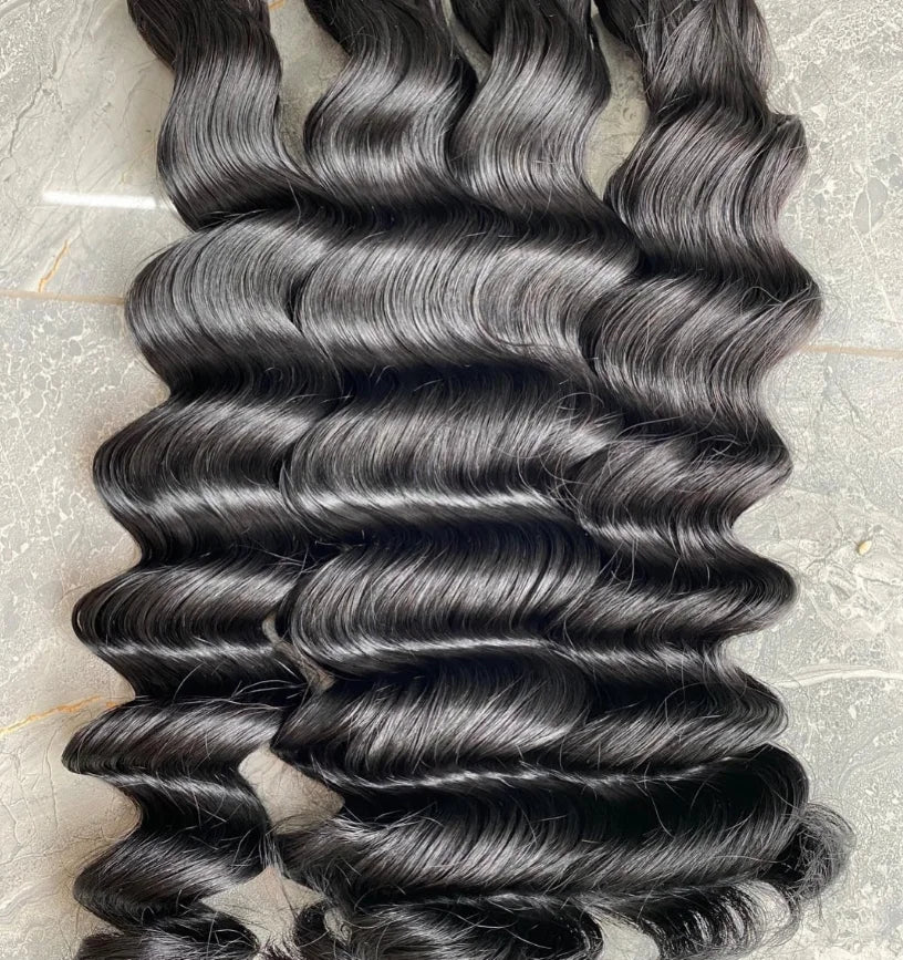 Wholesale Cambodian Human Hair Body Wave Natural Wave Styles in Black Color Vietnam