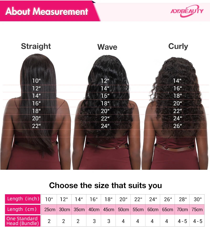 Straight Human Hair Bundle Addbeauty Brazilian Raw Virgin Human Hair Weave Long Real Hair Extension Double Drawn Natural Color