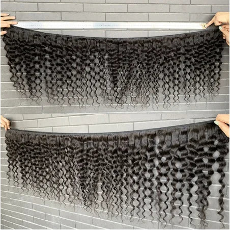 Kinky Curly Remy Indian Human Hair Bundles Extension Flat Weft Cuticle Aligned Virgin Hair Factory Price Cheap