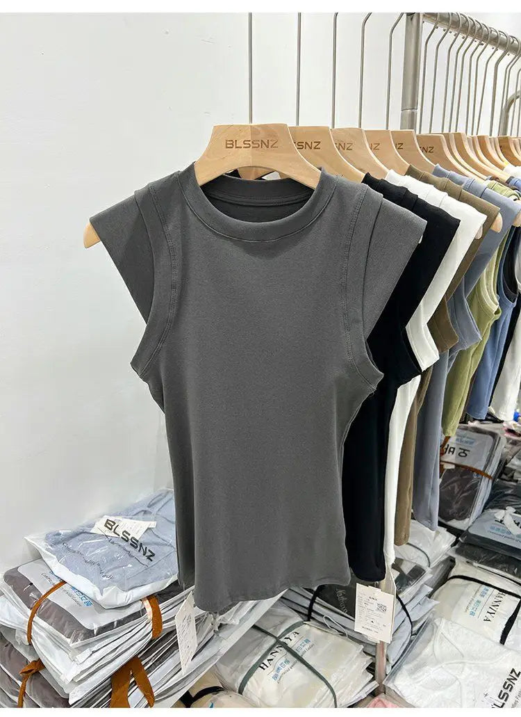Summer Women T Shirt Girls T-Shirt Woman Clothes Tops Cotton Slim Tshirt Female Long Sleeve Crop Top Spring Tee Sexy Canale Y2k