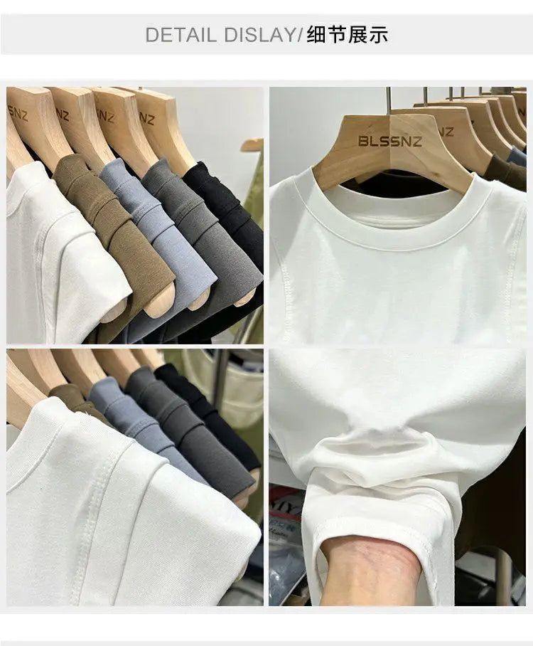 Summer Women T Shirt Girls T-Shirt Woman Clothes Tops Cotton Slim Tshirt Female Long Sleeve Crop Top Spring Tee Sexy Canale Y2k