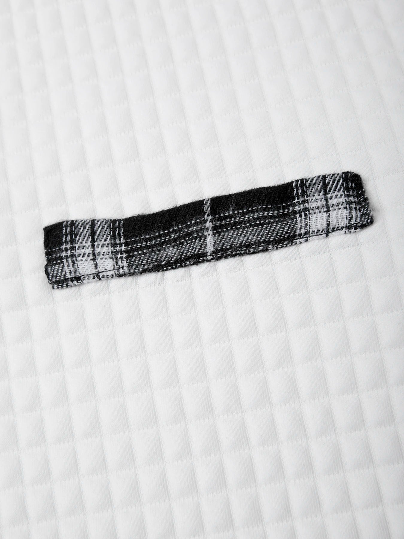 Men's Polo Shirts Square Plaid Texture Fabric Solid Color Mens Long Sleeve Tops Button Checkered Patchwork Henley Collar