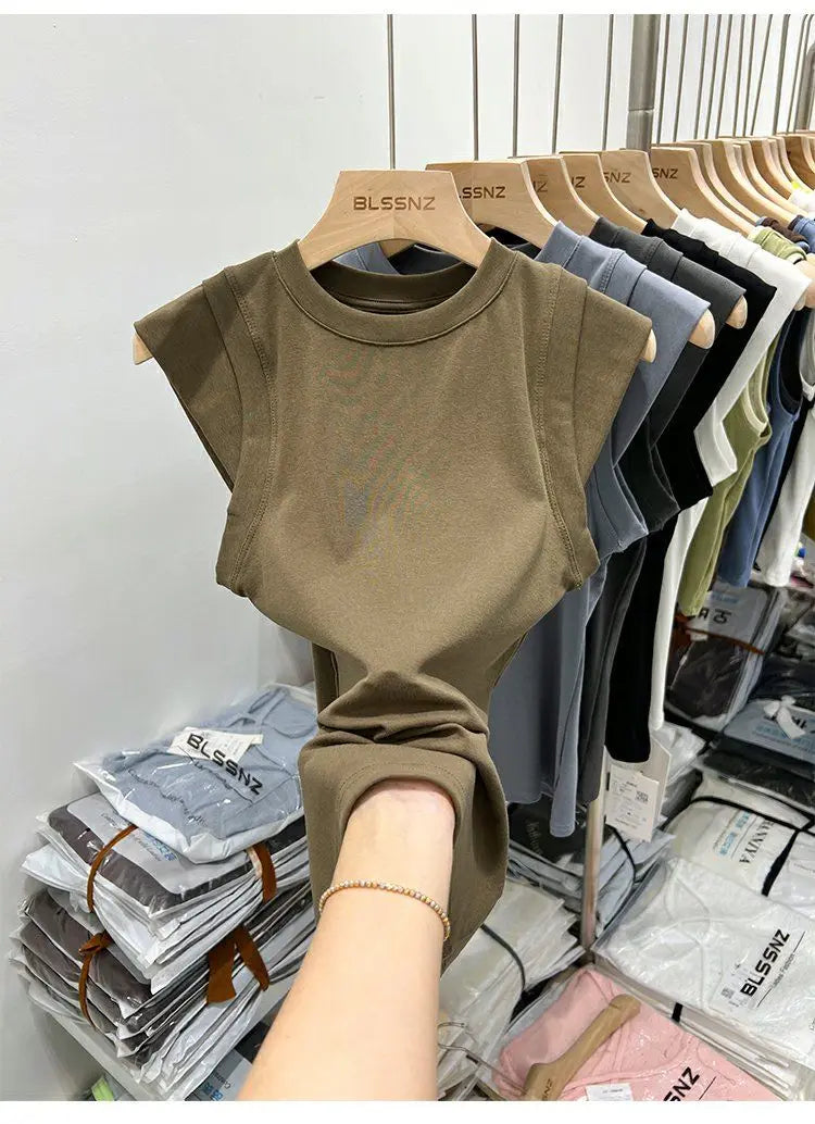 Summer Women T Shirt Girls T-Shirt Woman Clothes Tops Cotton Slim Tshirt Female Long Sleeve Crop Top Spring Tee Sexy Canale Y2k