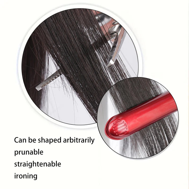 Human Hair Natural Forehead Fringes Hair Bangs 3D French Bangs Wig for Women Hair Pieces Head Curtain Piece Eight Shaped Bangs
