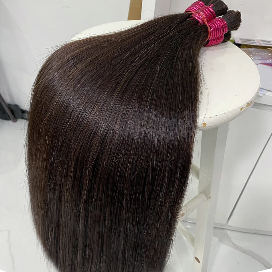 Pure Natural 100% Human Hair Bulk Braiding Hair Cabelo Humano No Weft Hair Unprocessed Human Hair Boho Braids Curly Body Wave