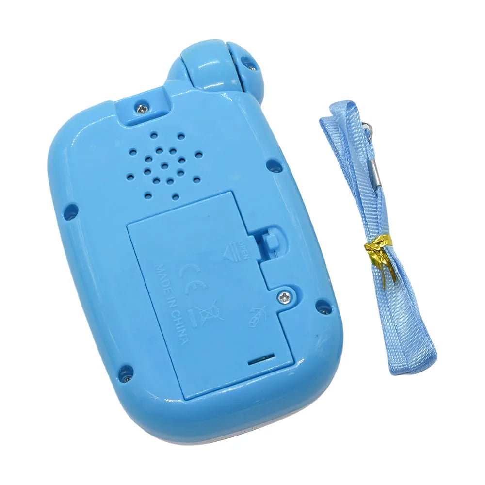 Muslim Baby Mobile Phone Infant Quran Telephone Vocal Toys Rhymes Duaa Natural Sound Light Music Sounds Soothing Electronic Toy