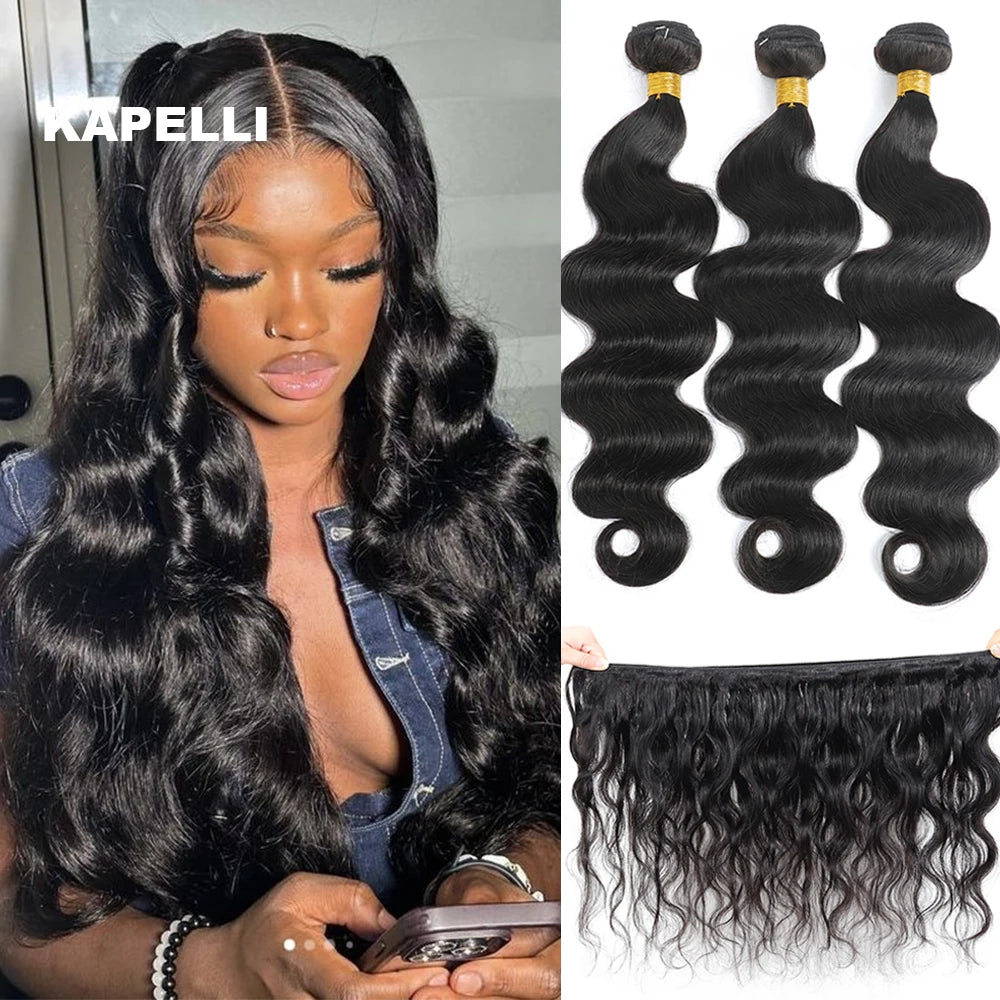 1 3 4 Bundle Loose Body Wave Bundles 613 Blonde Hair 100% Unprocessed Human Hair 16A Raw Hair Bundles Extensions Brazilian