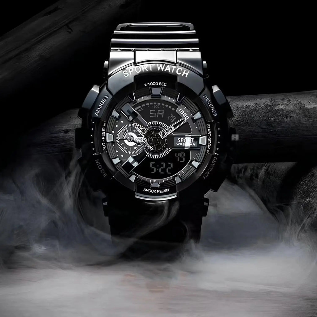 Fashion trend men's watches youth multi-function sports electronic watch