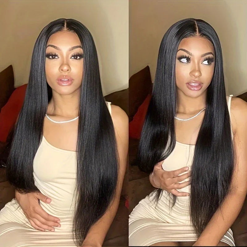 Bone Straight Human Hair Wigs 100% 360 Lace Frontal Wig 13x4 13x6 Lace Front Human Hair Wigs Transparent Lace Wigs for Women