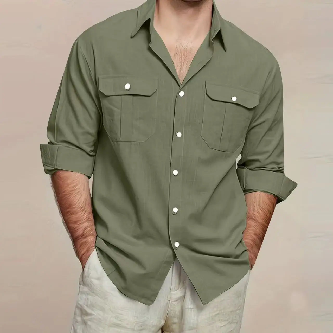 Men's Polo Shirt Short Sleeve Button Collar Tees Casual Soft Comfortable Daily Tops