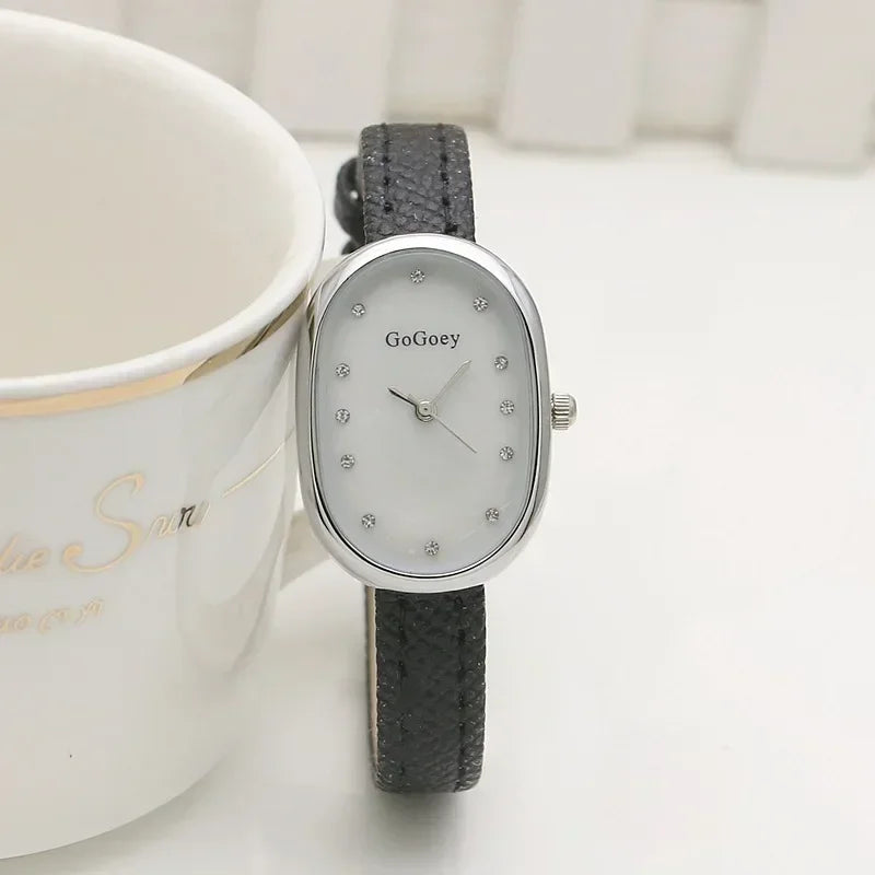 Women's Watches Elegant Quartz Wristwatches Simple Watches Girls Ladies Watch Gift for Everyday Students Clock Relogio Часы