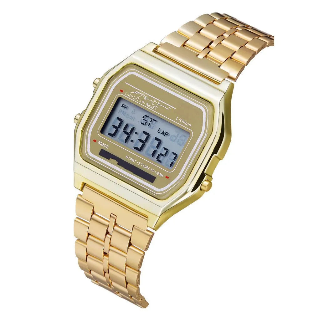 Women Men Watch Vintage LED Digital Sports Watches for Women Electronic Digital Wristwatches Gift Reloj Mujer Relogio Feminino