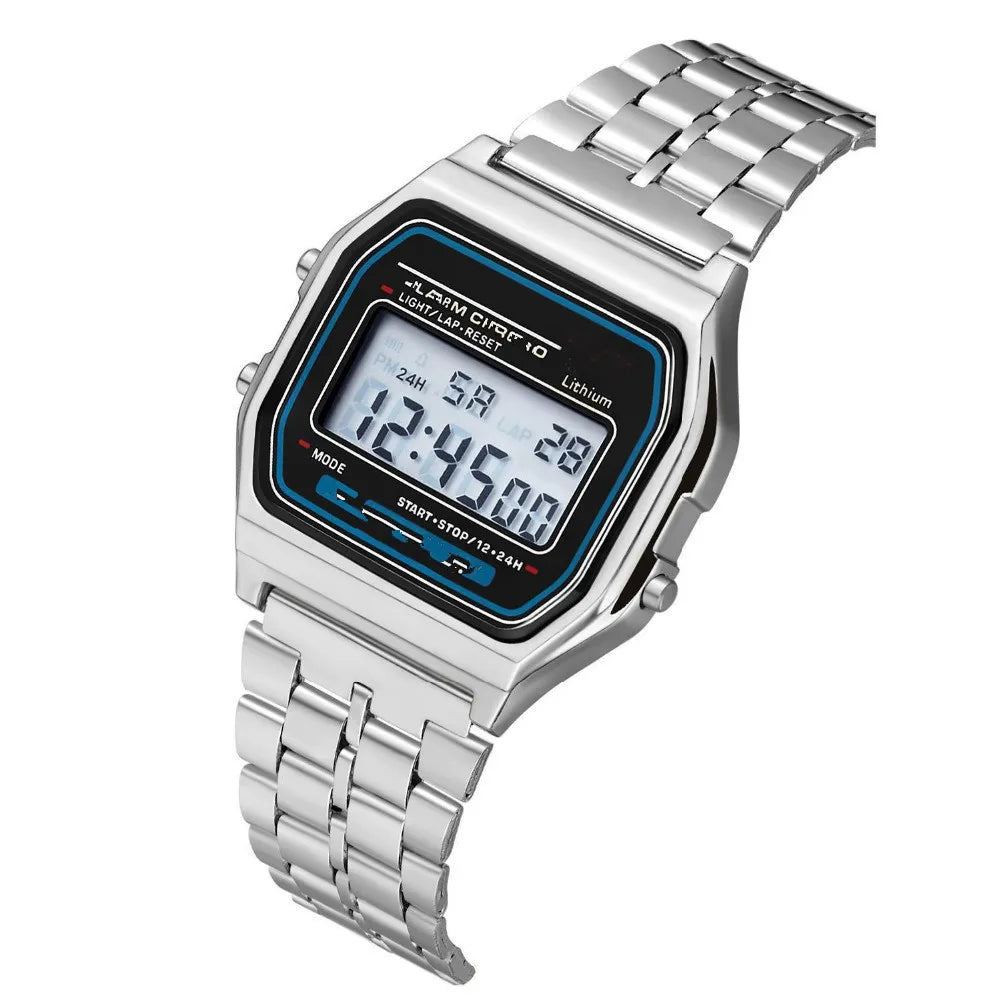 Women Men Watch Vintage LED Digital Sports Watches for Women Electronic Digital Wristwatches Gift Reloj Mujer Relogio Feminino