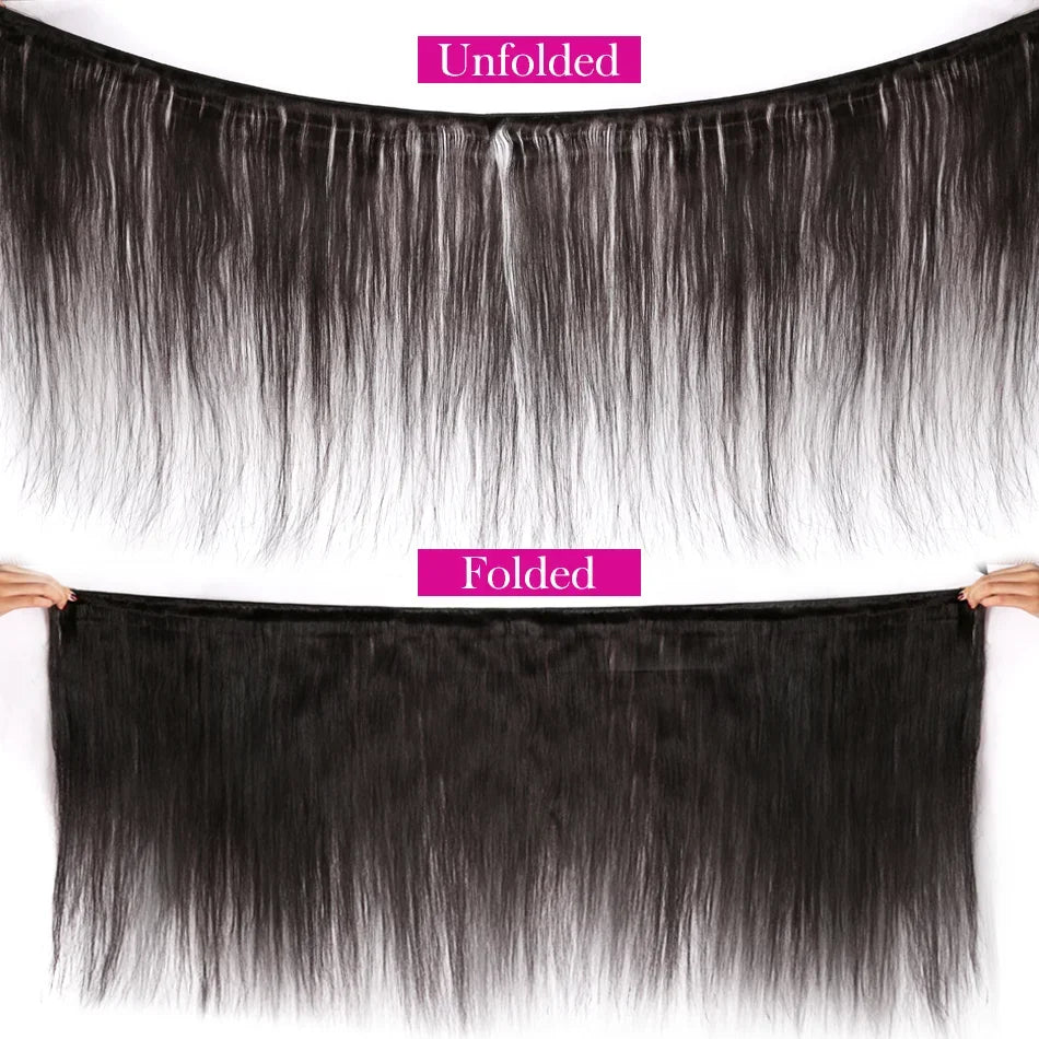 Peruvian 100% Human Hair Straight Bundles Weave Natural Color 1/2/3/4 Bundles Deal 8-30 Inch Bundle Hair Extensions Fow Momen