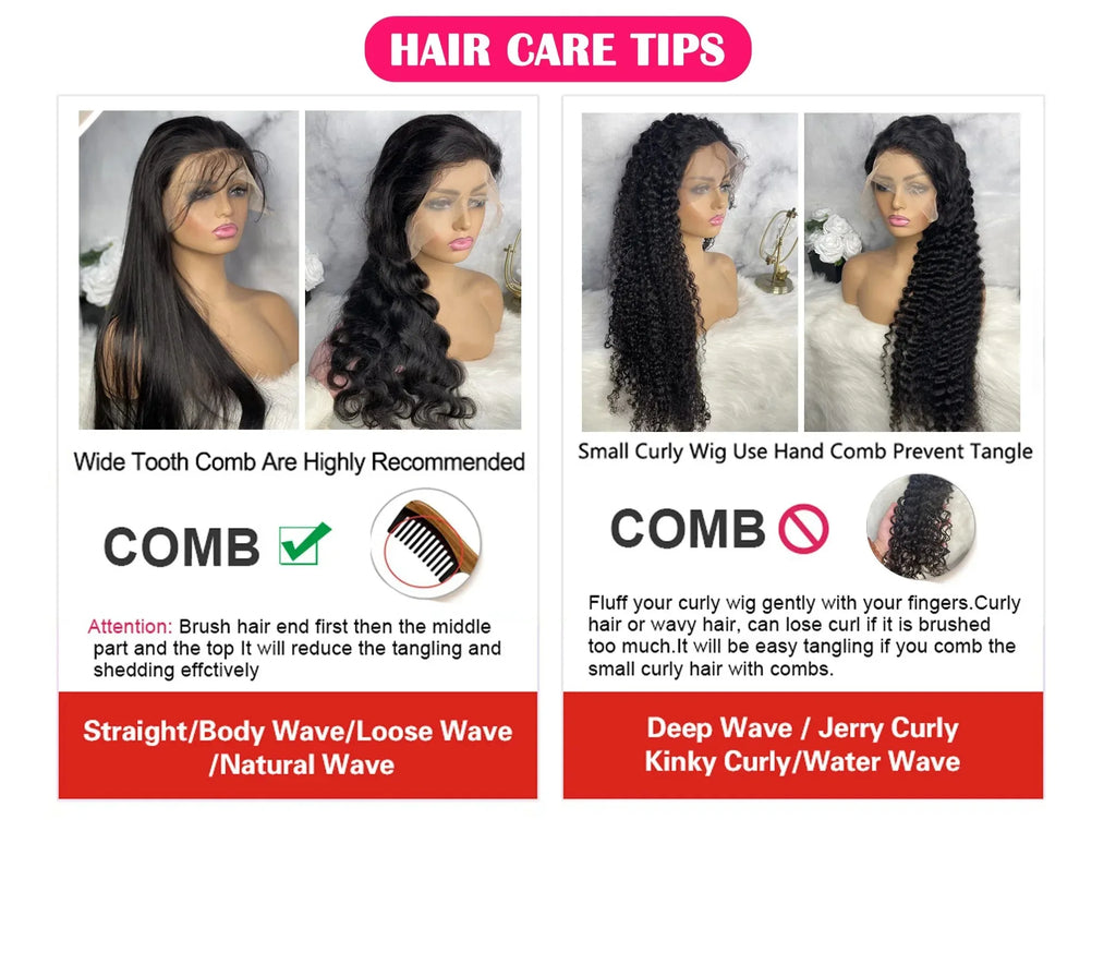 30 40 Inch Bone Straight 13x6 13x4 Transparent HD Lace Frontal Human Hair Wig Brazilian 360 Full Lace Front Wigs For Black Women