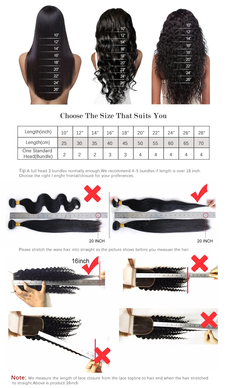 Brazilian Straight Bundles With Closure Machine Made Closure 100% Remy Human Hair 3 Bundles With Closure Natural Color