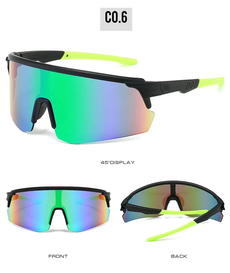 Sunglasses for Men Sport Cycling Glasses Bike Mountain Bicycle Hiking Camping Golf UV400 Protection Glasses Women Baseball