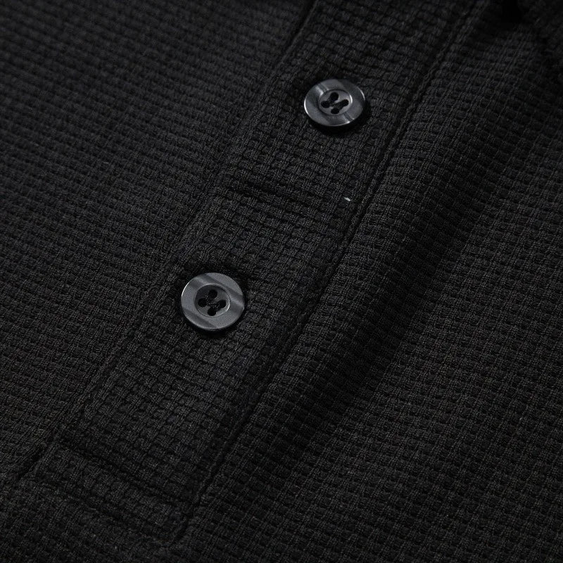 Men's polo shirt long sleeved high-end brand exquisite embroidery 2025 Spring and Autumn casual breathable fashion T-shirt top