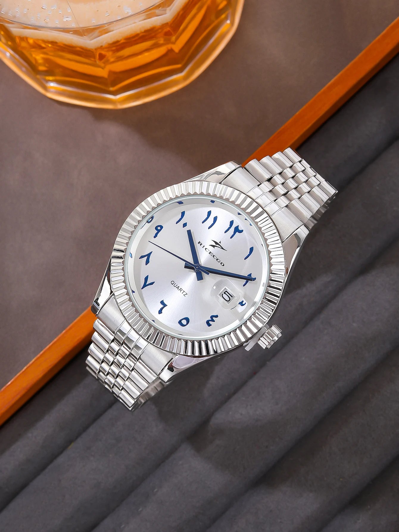 Fashion Men's Watches Date High-end Luxury Casual Sport Clock Classic Business Quartz Male Stainless Steel Wristwatches