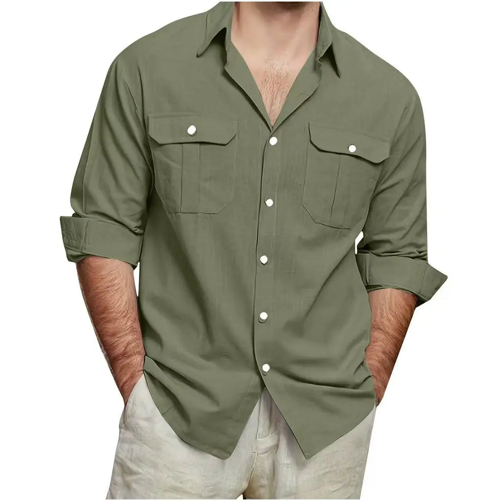 Men's Polo Shirt Short Sleeve Button Collar Tees Casual Soft Comfortable Daily Tops