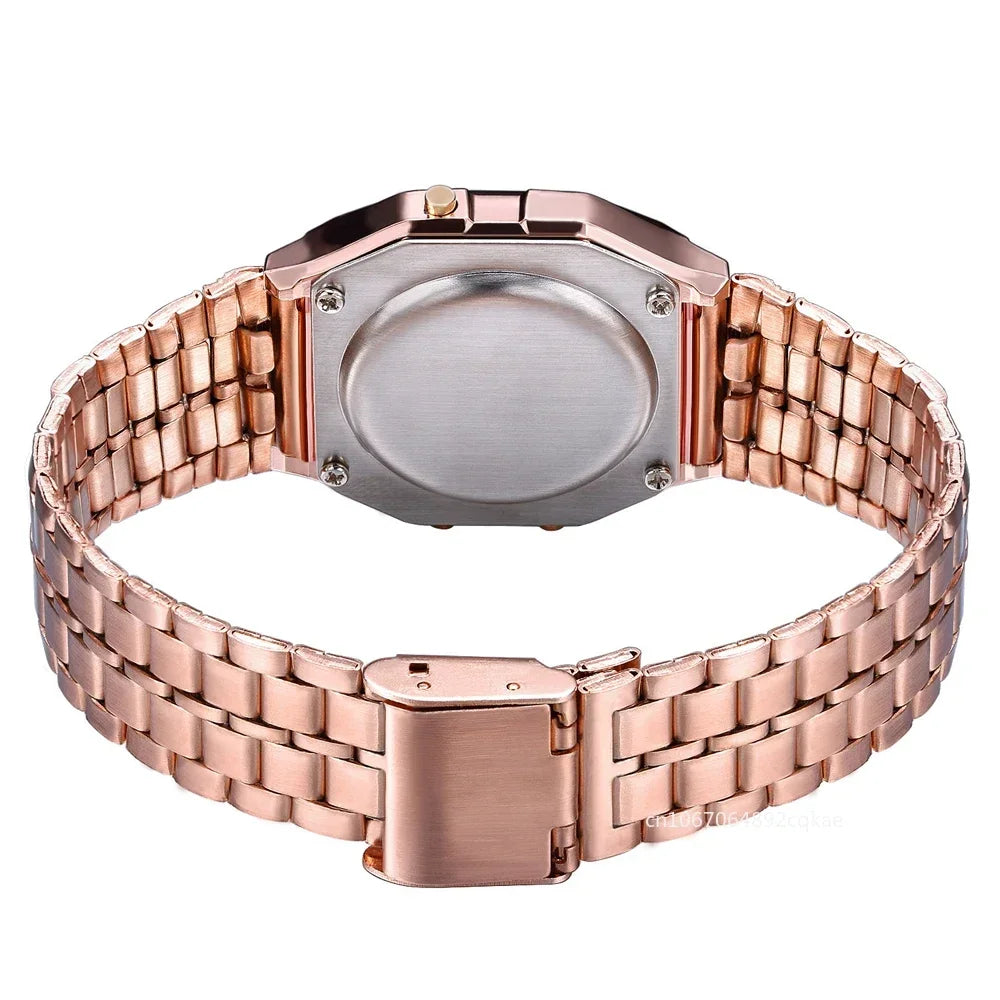 Women Men Watch Vintage LED Digital Sports Watches for Women Electronic Digital Wristwatches Gift Reloj Mujer Relogio Feminino