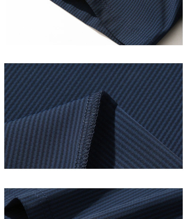 Polo Shirt Men 7xl 8xl 9xl Summer 2025 New High Quality Mens Short-Sleeved Polo Shirt Ice Silk Men's Business Casual Polo Shirt