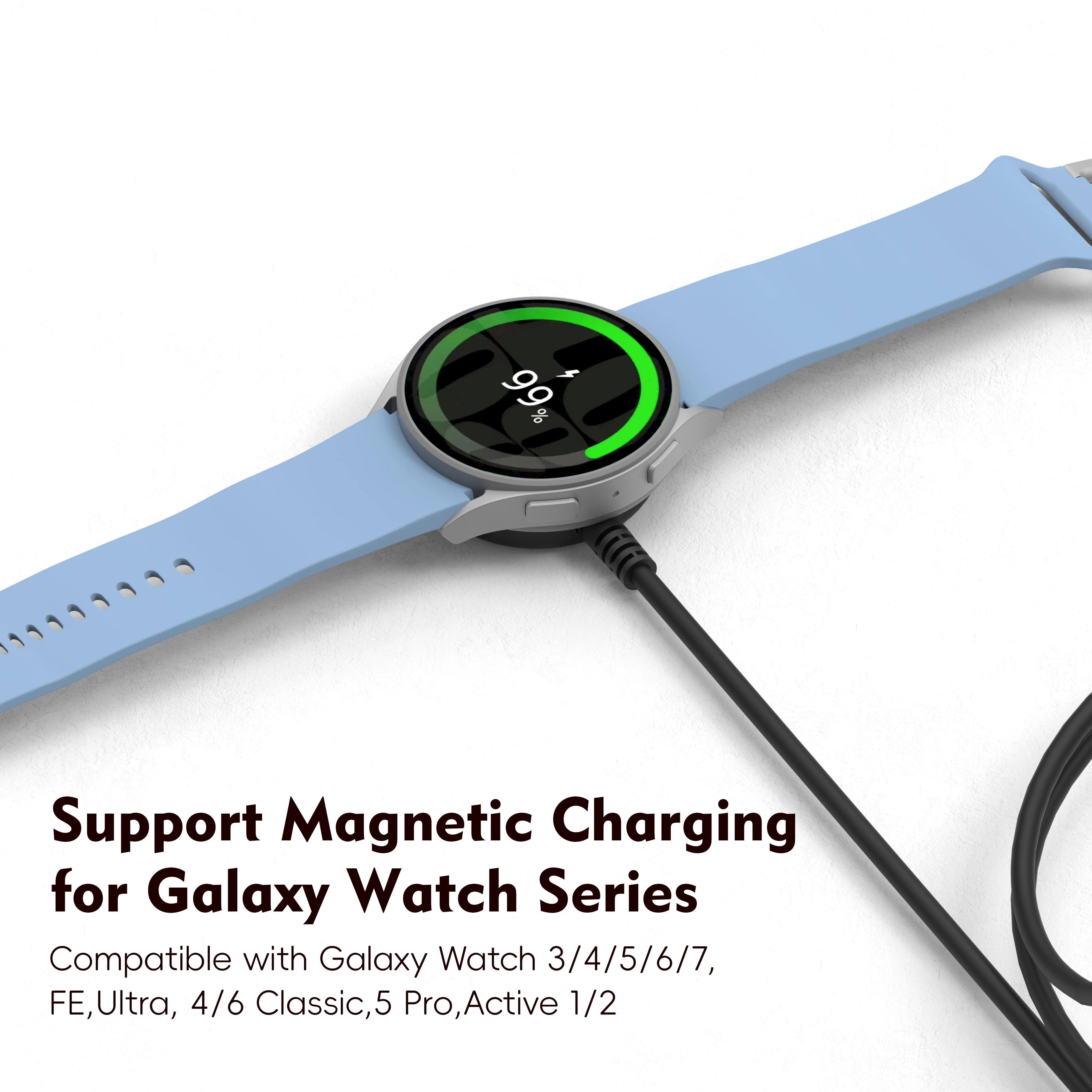 Watch Whiress charger for Galaxy Watch Charger Cable for Galaxy Watch 3/4/5/6/7/8 Ultra 4/6/8 Classic  5 Pro Active 1 /2