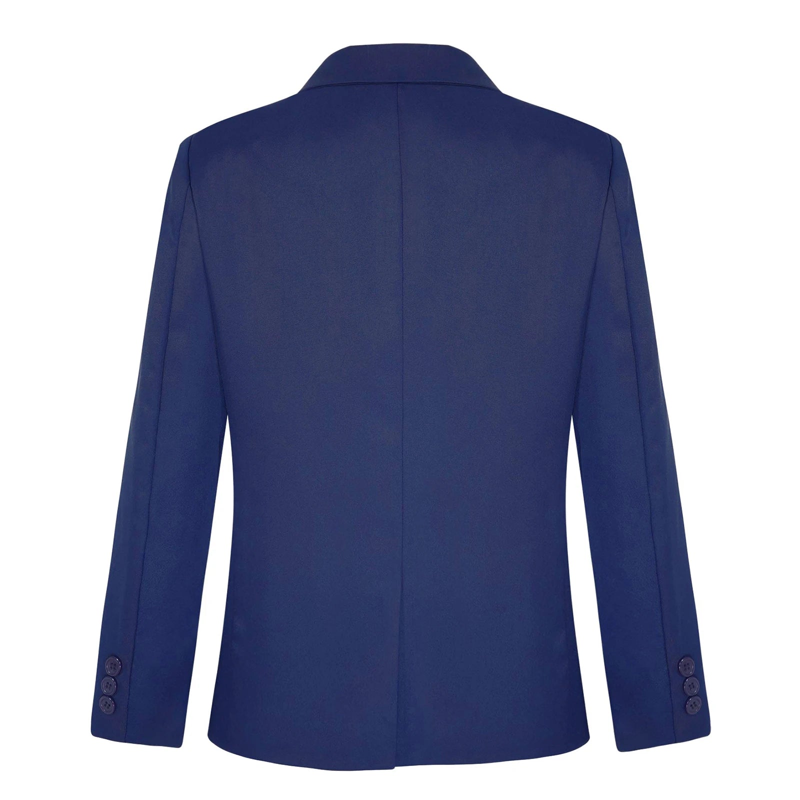 Boys Gentleman Blazer Notch Lapel Shoulder Pads Suit Coat Jacket Outerwear for Christmas Wedding Banquets Birthday Party Prom