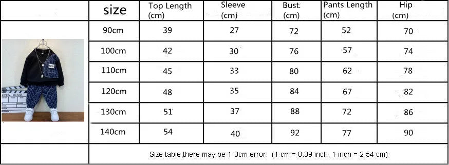 Boys suits spring and autumn new children's casual sweater pants two-piece suits boys clothes suits children's clothing
