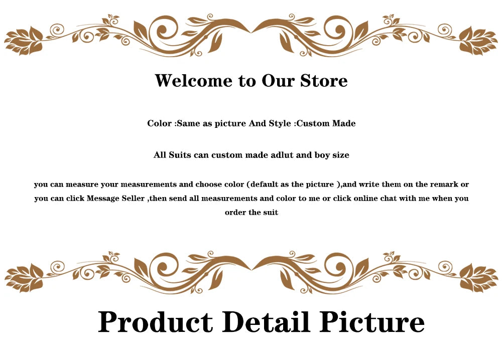 Brown Boys Suit 2 Piece Set Jacket Pants Wedding Kids Tuxedo Holiday Dress Boys Blazer Custom Clothes