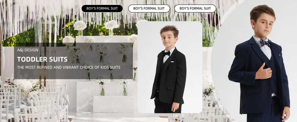 Kids Blazer Boys Easter Outfit Wedding Suit Formal Solid Jacket Teenager Gentleman Birthday Party Gift Performance Clothing Set
