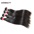 Straight Human Hair Bundle Addbeauty Brazilian Raw Virgin Human Hair Weave Long Real Hair Extension Double Drawn Natural Color