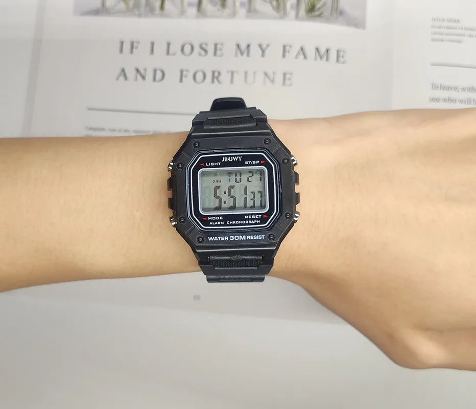 2025 Digital Watches For Men Sports Waterproof Bracelet Clock Gold Electronice LED Wristwatch Women Casucal montre homme relogio