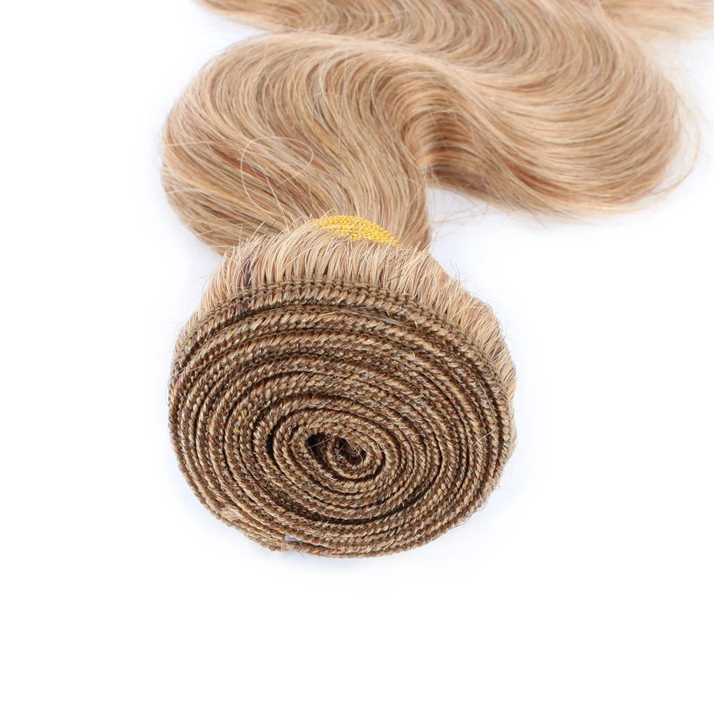 Blonde Body Wave Human Hair Bundles 27 Colored Bundles Human Hair 1/3/4 Bundle Deals Tissage Human Hair Extentions Remy Raw Hair