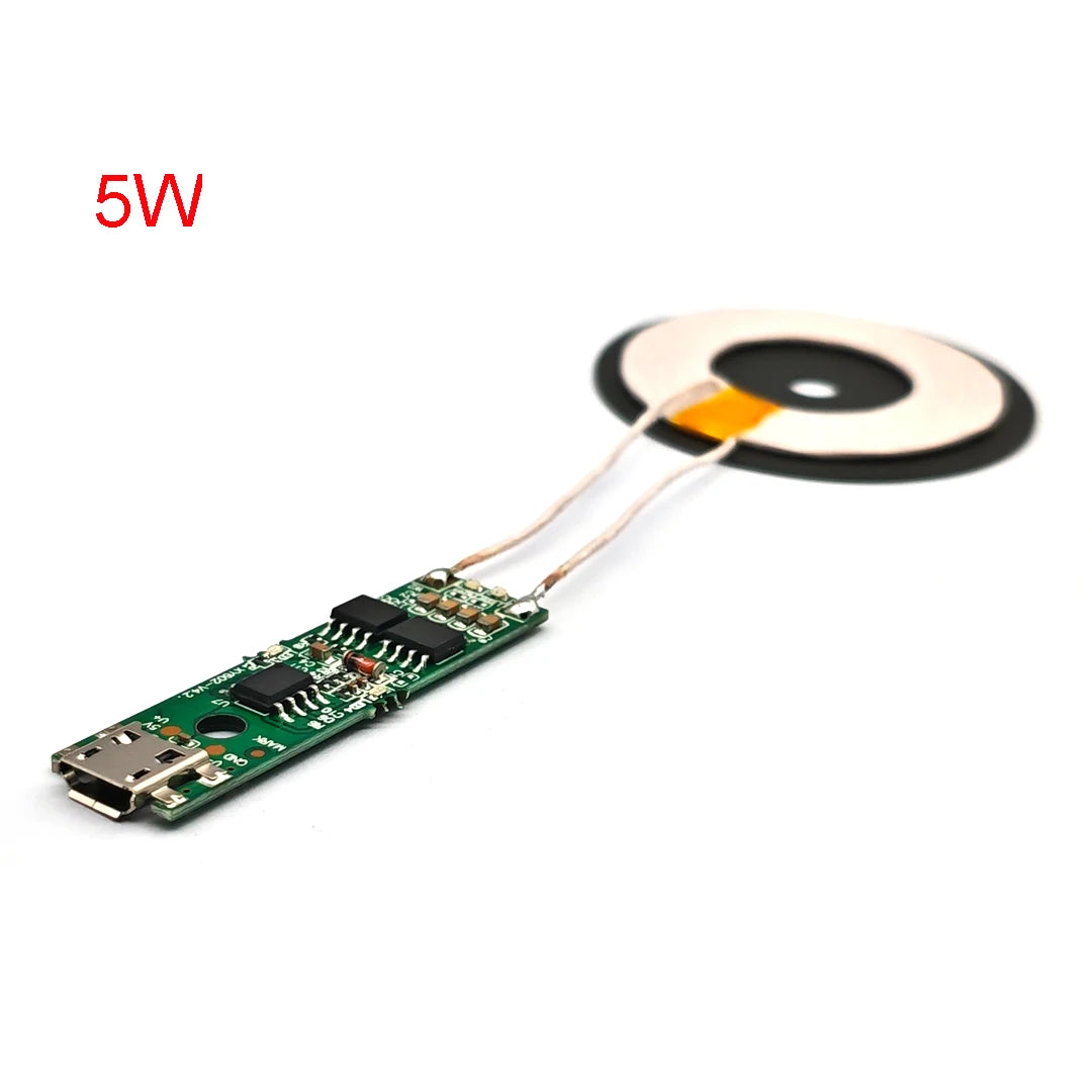 Wireless Charger Transmitter Receiver Module Circuit Board QI Standard Fast Charging DIY Wireless Charger Receiver Moudle